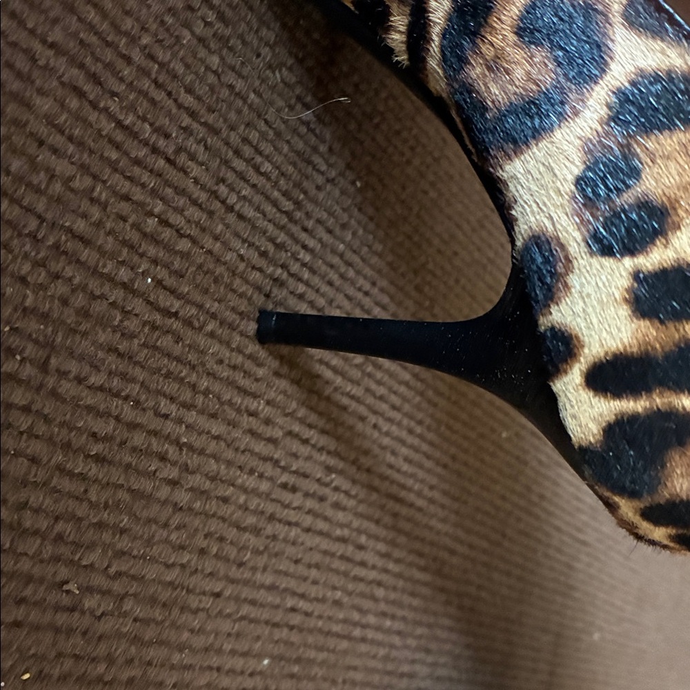 Nine West Leopard Print Heels - Picture 2 of 5